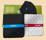 Raymond Unstitched Cotton Blend Shirt & Trouser Fabric Printed