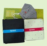 Raymond Unstitched Cotton Blend Shirt & Trouser Fabric Printed