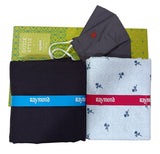 Raymond Unstitched Cotton Blend Shirt & Trouser Fabric Printed