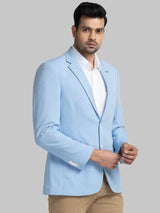Mans Fab PolyViscose Rayon Solid Blazer