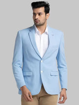 Mans Fab PolyViscose Rayon Solid Blazer