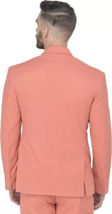 Mans Fab PolyViscose Rayon Solid Blazer
