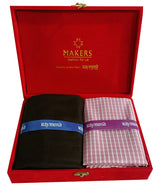 Raymond Pure Cotton Checkered Shirt & Trouser Fabric