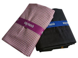 Raymond Pure Cotton Checkered Shirt & Trouser Fabric