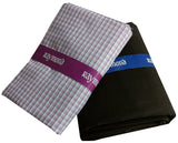 Raymond Pure Cotton Checkered Shirt & Trouser Fabric