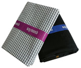 Raymond Pure Cotton Checkered Shirt & Trouser Fabric