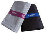Raymond Pure Cotton Checkered Shirt & Trouser Fabric