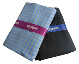Raymond Pure Cotton Checkered Shirt & Trouser Fabric