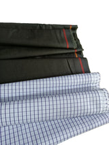 Raymond Pure Cotton Checkered Shirt & Trouser Fabric