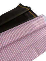 Raymond Pure Cotton Checkered Shirt & Trouser Fabric