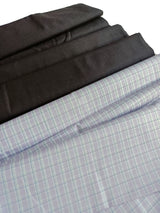 Raymond Pure Cotton Checkered Shirt & Trouser Fabric