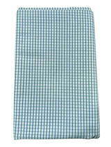 Raymond Amber Green Checked Pure Cotton Shirt Fabric