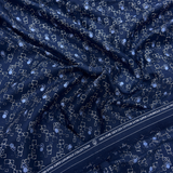 Giza Cotton Satin Small Print Shirting Fabric 1.60 Meter – Mans Fab