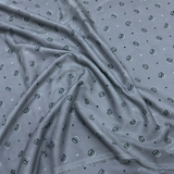 Giza Cotton Satin Printed Shirting Fabric 1.60 Meter – Mans Fab