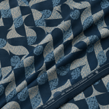 Giza Cotton Satin Mixed Print & Plain Shirting Fabric 1.60 Meter – Mans Fab