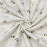 Linen Club Premium Linen Shirting Fabric 1.60 Meter - Floral Printed
