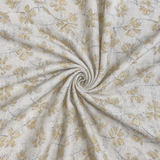 Linen Club Premium Linen Shirting Fabric 1.60 Meter - Floral Printed