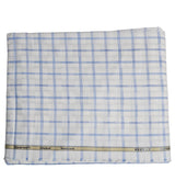 Siyaram Cotton Checks Printed Shirt Fabric (Unstitched)