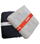 Raymond Unstitched Cotton Checkered Shirt & Trouser Fabric