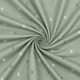 Giza Cotton Satin Printed Shirting Fabric 1.60 Meter – Mans Fab