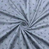 Giza Cotton Satin Printed Shirting Fabric 1.60 Meter – Mans Fab