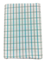 Raymond Amber White Checked Pure Cotton Shirt Fabric