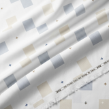 Giza Cotton Satin Printed Shirting Fabric 1.60 Meter – Mans Fab