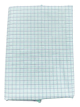 Raymond Amber Green Checked Pure Cotton Shirt Fabric