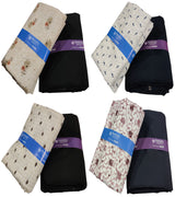 Raymond Cotton Blend Printed Shirt & Trouser Fabric Velvet Combo-(4)