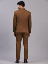 Mans Fab Men Single Breasted Solid Suit-015