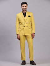 Mans Fab Men Double Breasted Solid Suit-07