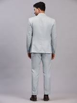 Mans Fab Men Single Breasted Solid Suit-019