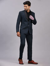 Mans Fab Men Single Breasted Solid Suit-012