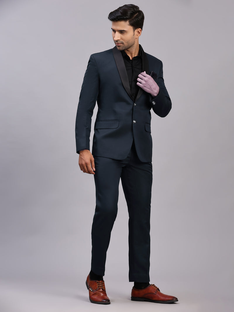 Mans Fab Men Single Breasted Solid Suit-012