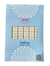 Raymond Amber White Checked Pure Cotton Shirt Fabric
