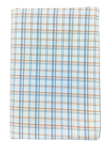 Raymond Amber White Checked Pure Cotton Shirt Fabric