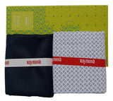 Raymond Unstitched Printed Cotton Shirt & Trouser Fabric.