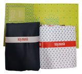Raymond Unstitched Printed Cotton Shirt & Trouser Fabric.