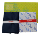 Raymond Unstitched Printed Cotton Shirt & Trouser Fabric.