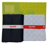 Raymond Unstitched Printed Cotton Shirt & Trouser Fabric.