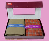 Raymond Unstitched Viscose Rayon Shirt & Trouser Fabric Checkered