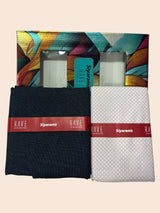 Siyaram"s Cotton Blend Printed Shirt & Trouser Fabric