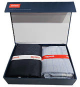 Raymond Unstitched Cotton Checkered Shirt & Trouser Fabric.