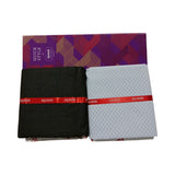 Raymond Unstitched Cotton Checkered Shirt & Trouser Fabric.