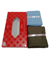 Raymond Unstitched Cotton Blend Shirt & Trouser Fabric.