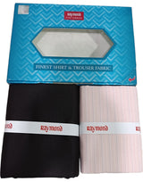 Raymond Unstitched Cotton Checkered Shirt & Trouser Fabric