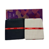 Raymond Unstitched Cotton Checkered Shirt & Trouser Fabric.