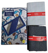 Siyaram's Striped Shirt & Trouser Combo Fabric