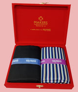 Raymond Unstitched Viscose Rayon Shirt & Trouser Fabric Checkered