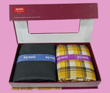 Raymond Unstitched Viscose Rayon Shirt & Trouser Fabric Checkered